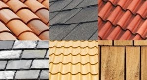Types of Roof Materials
