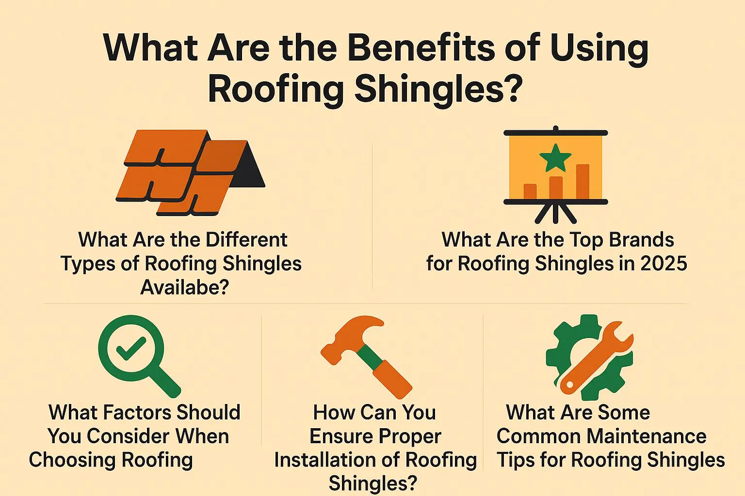 What Are the Benefits of Using Roofing Shingles?