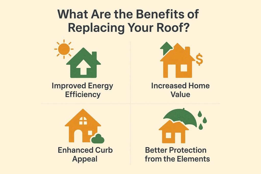 What are the Benefits of Replacing Your Roof?