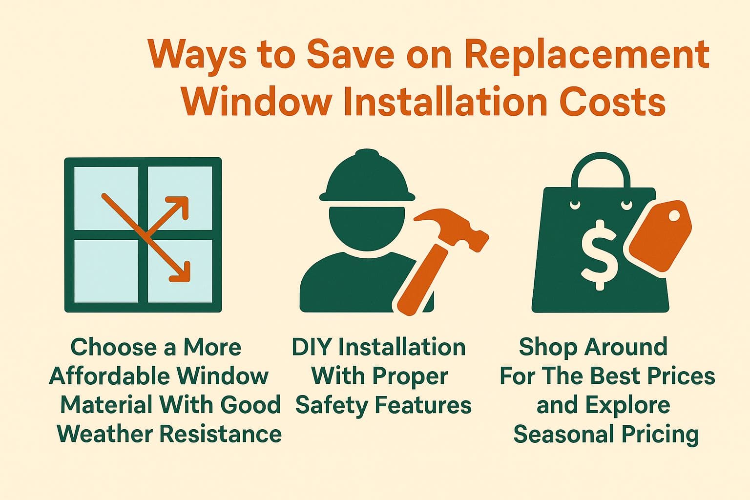 What Are Some Ways To Save On Replacement Window Installation Costs? What Are Some Ways To Save On Replacement Window Installation Costs?