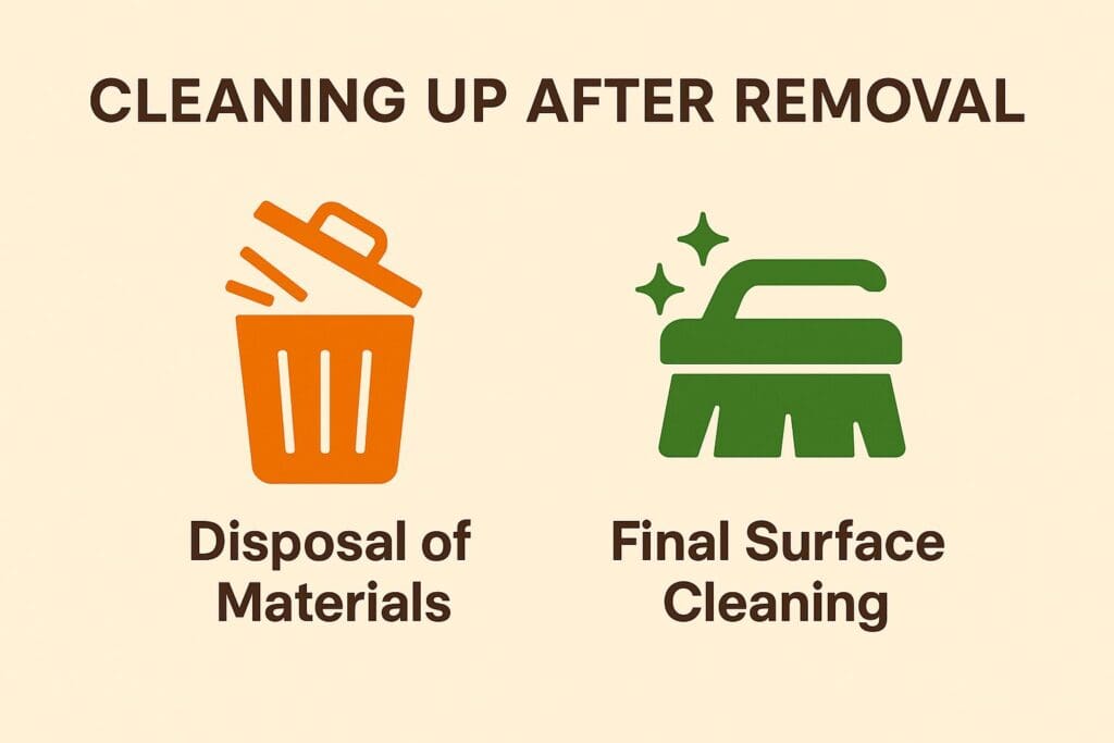 Cleaning Up After Removal Cleaning Up After Removal
