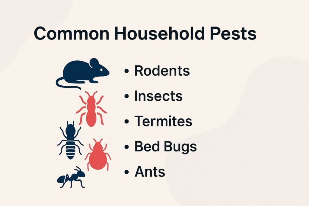 Common Household Pests Common Household Pests