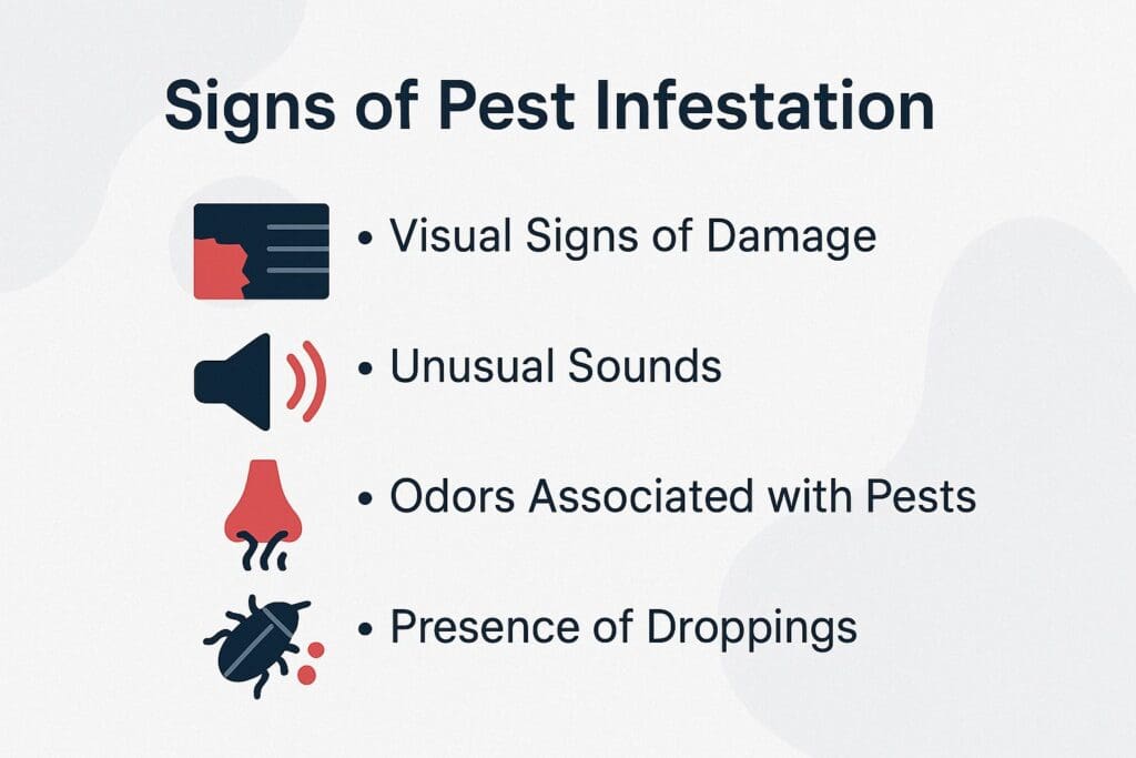 Signs of Pest Infestation Signs of Pest Infestation