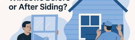 Should You Replace Windows Before or After Siding?